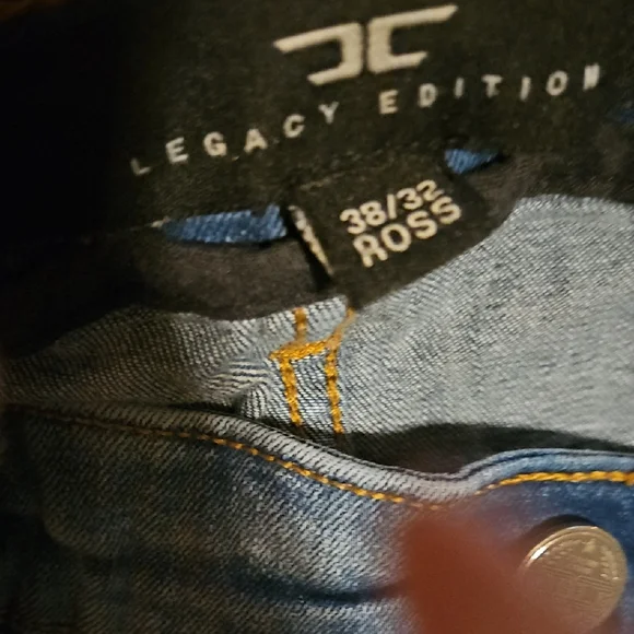 Jordan Craig Legacy Edition Blue Jeans - Picture 2 of 3